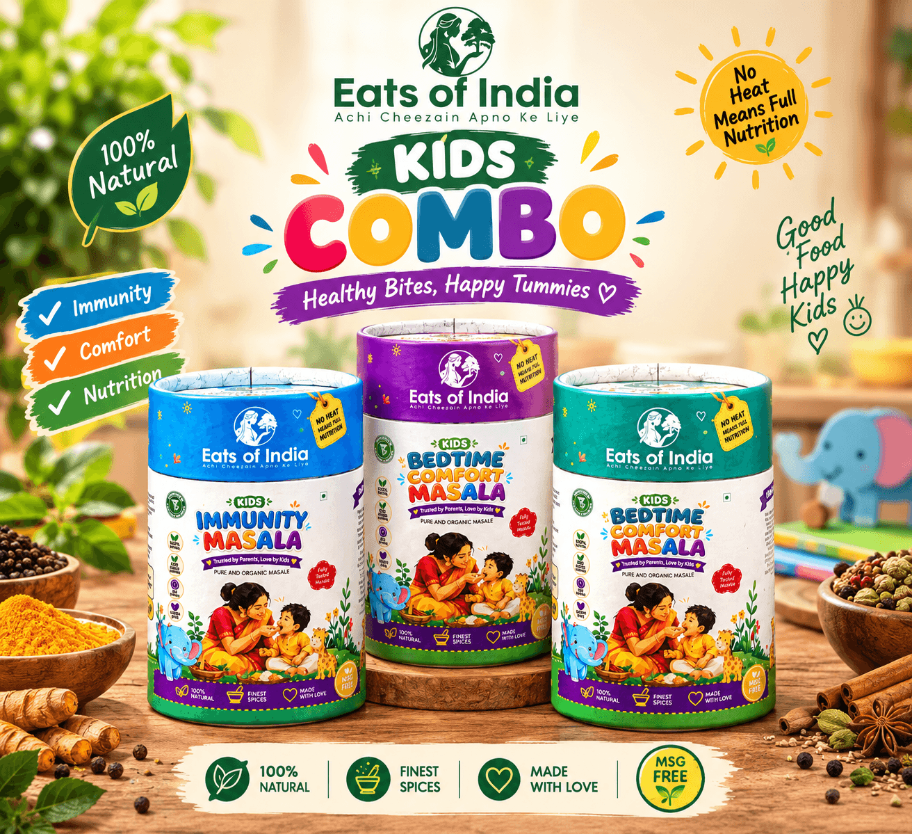 Kids Masala Combo Pack